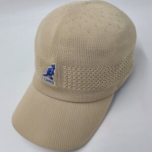 Kangol Hat Fitted (Seems S) Beige Kangol Blue Golf Tropic Ventair Spacecap Men